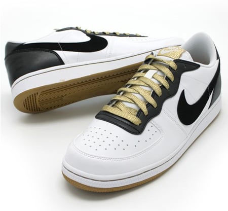 Nike Terminator Low Basic - White / Black - Gold