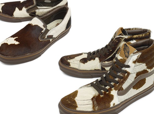 Vans Holiday 2009 “Cow Hair” Collection