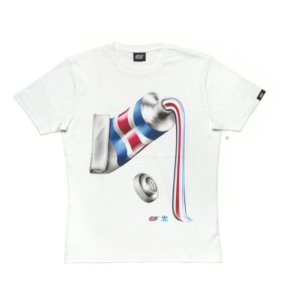 55DSL x Adidas Originals Experience Enhancer Device T-Shirts