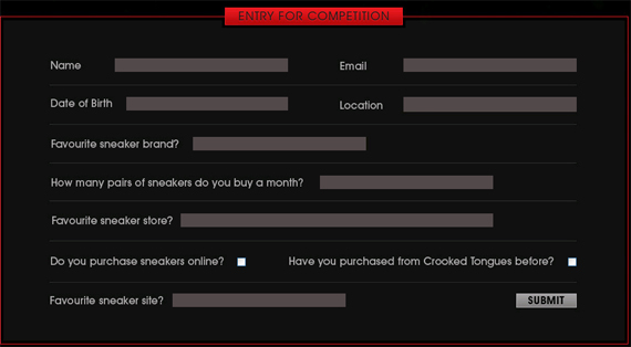 Crooked Tongues 52 Shoes Giveaway Contest