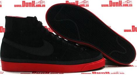 Nike Blazer Hi Premium Black/Red