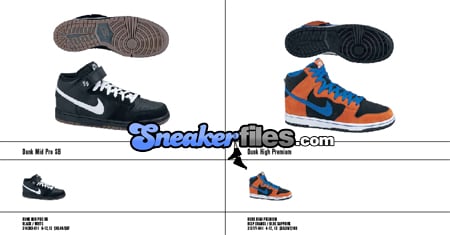 Nike SB 2010 Spring Releases