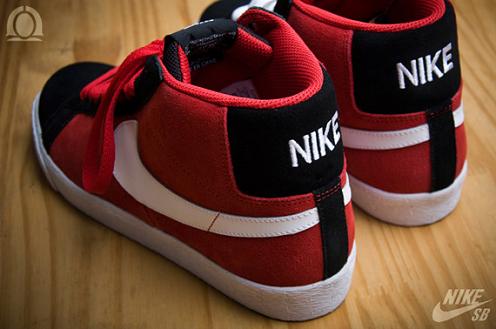 Nike SB Blazer Varsity Red/Black-White
