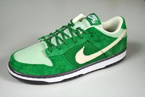Nike SB Dunk Low Green/Black-White