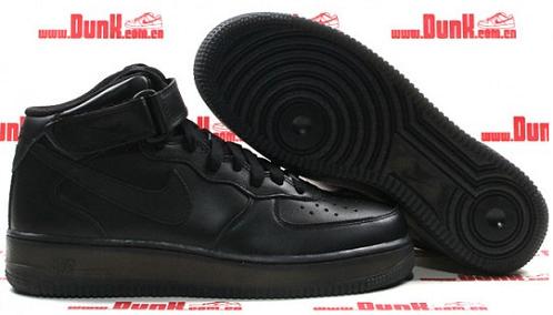 Nike Air Force 1 Mid Black/Smoke
