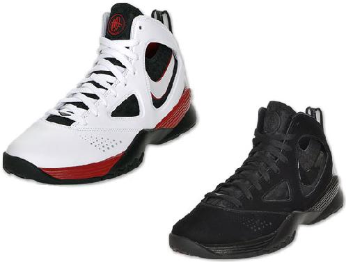 Nike Huarache 2010 White/Red-Black & Black/Black Available Now