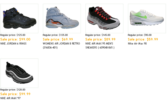 ANYC Online Nike Sample Sale | SneakerFiles