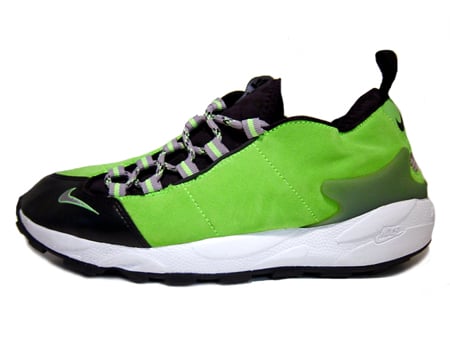 Nike Air Footscape LE – Black / Medium Grey – Electric Green