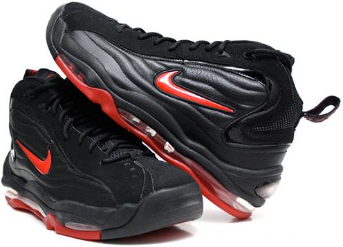 Nike Air Total Max Uptempo Black/Varsity Red on eBay | SneakerFiles