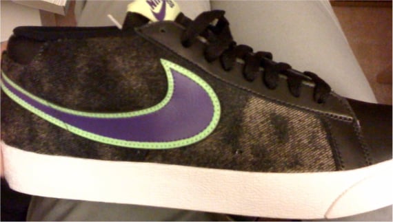 Nike SB Blazer CS - Black / Purple - Neon