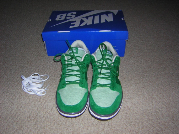 Nike SB Dunk Low Premium - St. Patrick's Day / Green Hemp