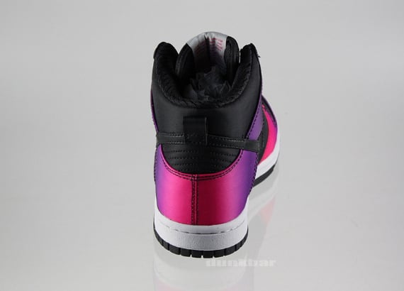Nike Women's Dunk High Premium - Black / Purple - Pink