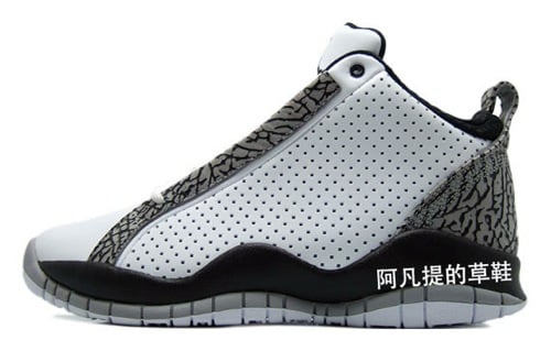 Air Jordan Accolades White/Black-Cement Grey – First Look