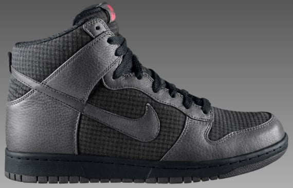 Nike Dunk High Premium - Black / Midnight Fog - Aster Pink