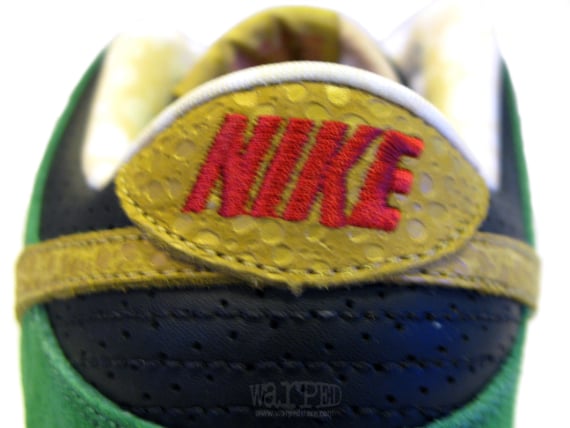 Nike SB Dunk Low - Green / Black - Mustard