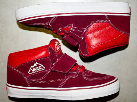 Vans Mountain Edition Mid - Burgundy / Red - White