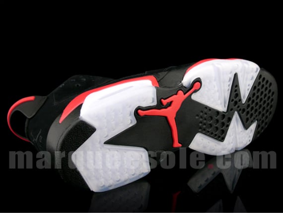 Detailed Look: Air Jordan VI (6) Retro - Black / Infrared