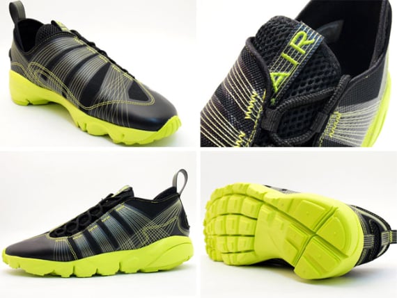 Nike Air Footscape Freemotion – Black / Neon Yellow