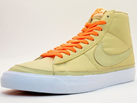 Nike Blazer Mid ND - Beige / Orange - White
