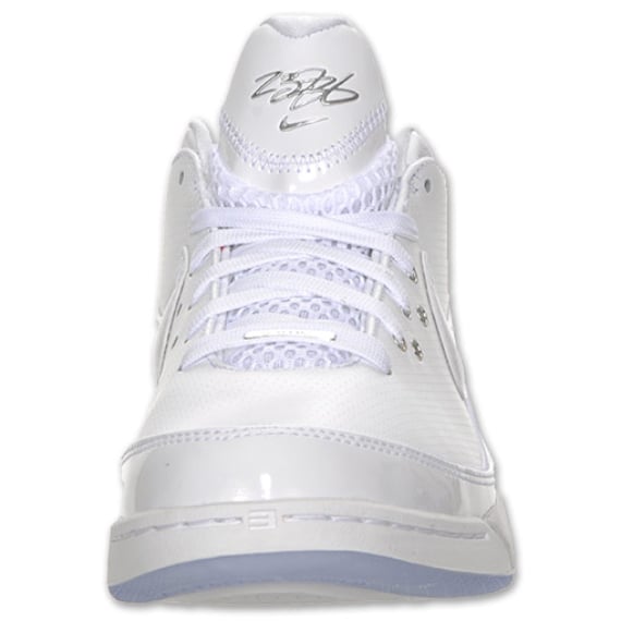 Nike LeBron VII (7) Low – White / Silver – Now Available