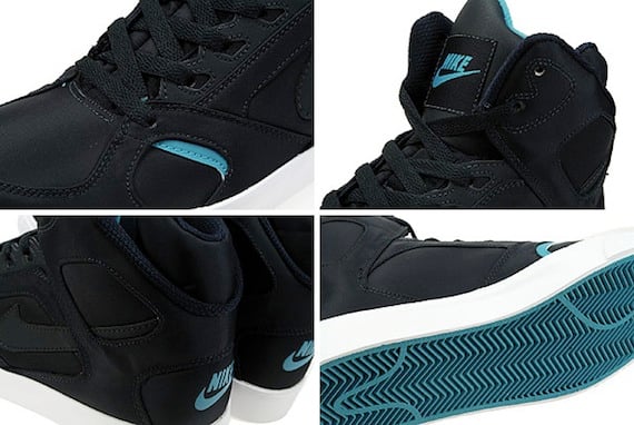 Nike Auto Flight High - Obsidian : Marina Blue - White