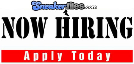 Sneaker Files is Now Hiring!