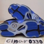 Jordan Six Rings 'Foamposite' Black / Dark Neon Royal