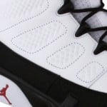 Air Jordan IX White / Varsity Red - Black Available Early