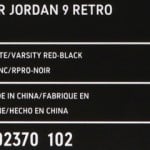 Air Jordan IX White / Varsity Red - Black Available Early