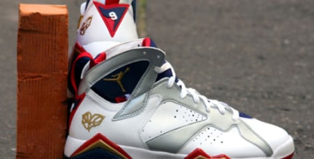 AJ VII (7) Retro- Olympic- 'For The Love Of The Game'