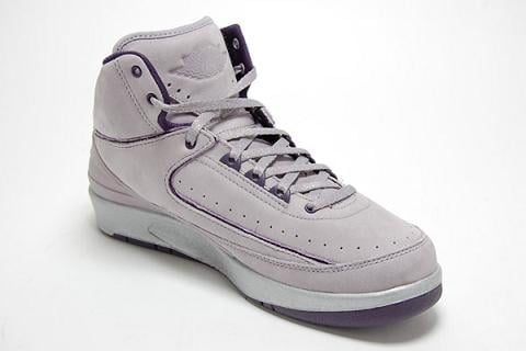 Air Jordan 2 GS Lavender / Deep Purple-Del Sol