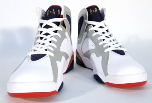 Air Jordan VII Retro 'For The Love Of The Game/Olympic' - Detailed Images