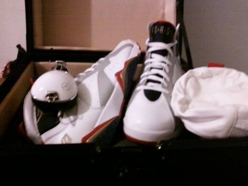 Air Jordan 7 Olympics x Skull Candy Promo Sample On eBay