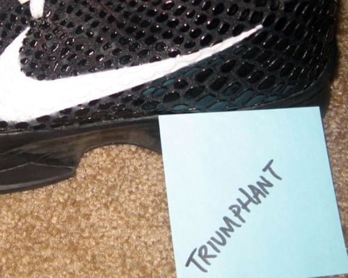 Nike Zoom Kobe VI - Black/White-Red Flywire - Teaser