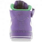 Nike Air Force 1 Mid white / clb purple / wlf grey / vctry green