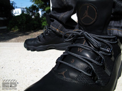 Air Jordan Six Rings Winterized Boot - Dark Cinder & Black - Available