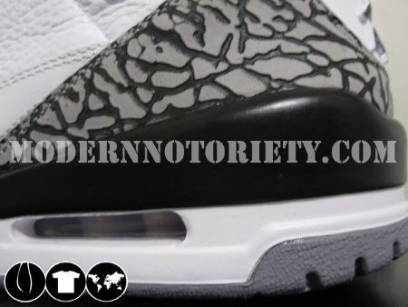 Air Jordan Retro III 'White Cement' - 2011 Release