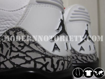 Air Jordan Retro III 'White Cement' - 2011 Release