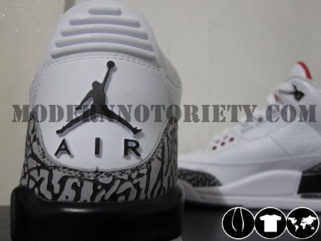 Air Jordan Retro III 'White Cement' - 2011 Release