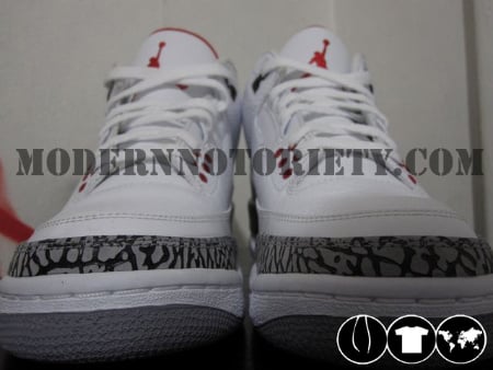 Air Jordan Retro III 'White Cement' - 2011 Release