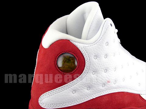 Air Jordan XIII White / Red / Black Detailed Images