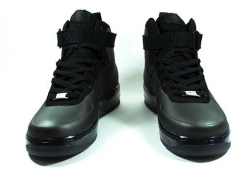 Nike Air Force 1 Foamposite - Black - New Images
