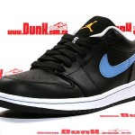 Air Jordan 1 Phat Low Black / University Blue