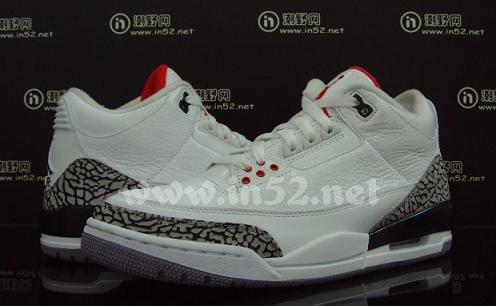 Air Jordan III White / Cement New Images