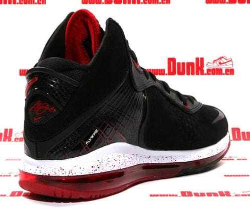 Nike Air Max LeBron VIII - Black/White-Sport Red