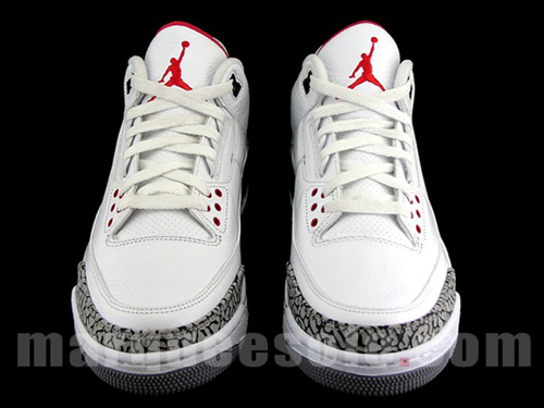 Air Jordan III White /Cement