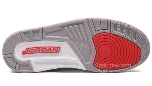 Air Jordan Retro III 'White Cement' - New Images