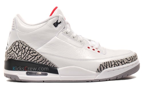 Air Jordan Retro III 'White Cement' - New Images