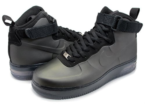 Nike Air Force 1 Foamposite Black - New Images