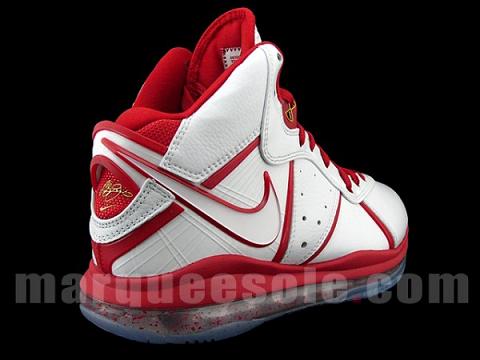 Nike LeBron 8 – 'Un-China' White/Gold-Varsity Red